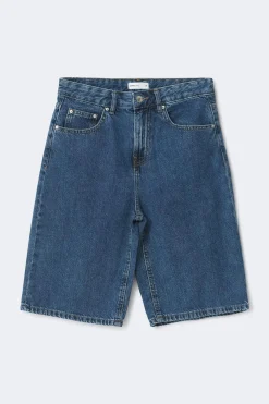 Baggy denim shorts - Blau - Dame - Gina Tricot