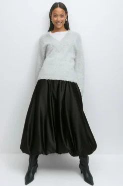 Balloon skirt - Schwarz - Dame - Gina Tricot