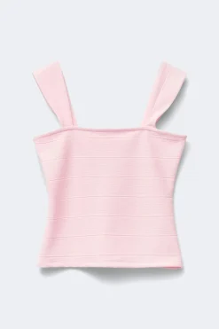 14+ bandage top - Rosa - Gina Tricot