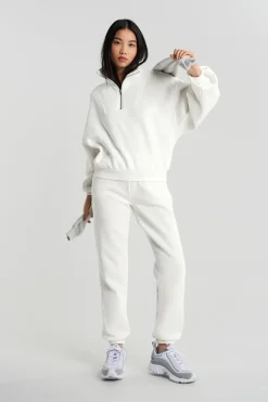 Basic sweatpants - Weiß - Dame - Gina Tricot