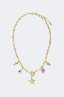 14+ beach necklace - Beige - Gina Tricot