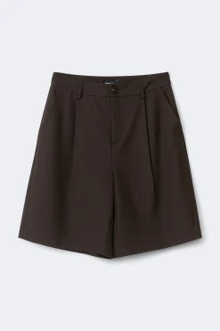 Bermuda shorts - Braun - Dame - Gina Tricot