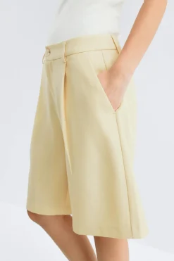 Bermuda shorts - Gelb - Dame - Gina Tricot