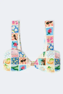 Bikini top - Blau - Dame - Gina Tricot