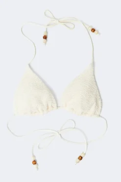 Bikini triangle top - Beige - Dame - Gina Tricot