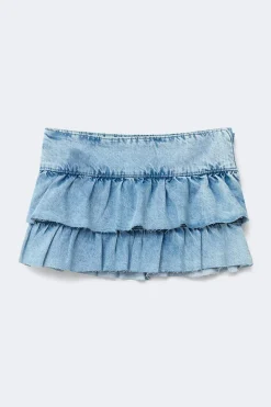 14+ bluebabe denim skirt - Blau - Gina Tricot