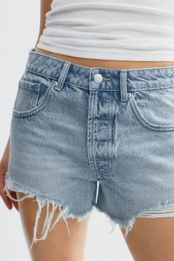 Blue crush denim shorts - Blau - Dame - Gina Tricot