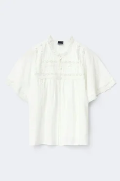 Boho blouse - Weiß - Dame - Gina Tricot