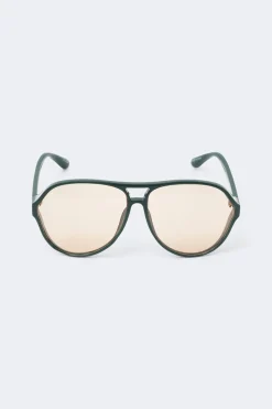 Bold sunglasses - Grün - Dame - Gina Tricot