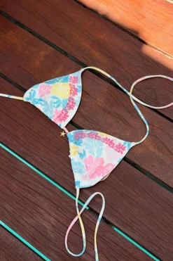 14+ coral triangle bikini top - Blau - Gina Tricot