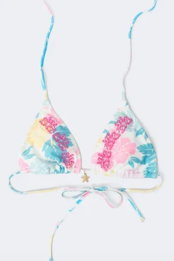 14+ coral triangle bikini top - Blau - Gina Tricot