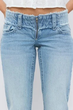 14+ cut off loose jeans - Blau - Gina Tricot