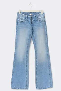 14+ cut off loose jeans tall - Blau - Gina Tricot