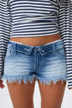 14+ delulu denim shorts - Blau - Gina Tricot