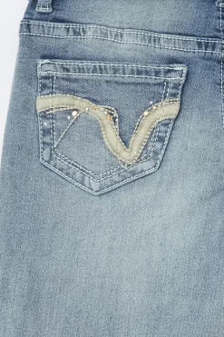 14+ delulu flare jeans curve - Blau - Gina Tricot