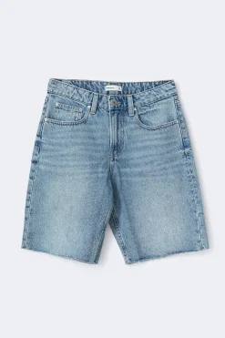 Denim jorts - Blau - Dame - Gina Tricot