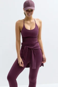 Detailed back yoga singlet - Lila - Dame - Gina Tricot