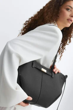 Detail midi bag - Schwarz - Dame - Gina Tricot