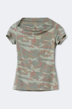 14+ detail top - Grün - Gina Tricot