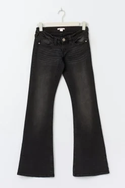 14+ dixie ultra low jeans tall - Schwarz - Gina Tricot