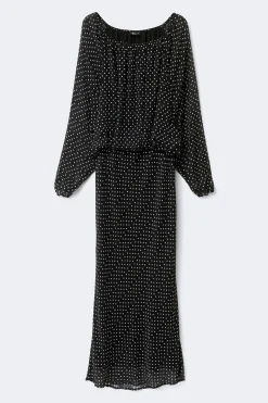 Draped dress - Schwarz - Dame - Gina Tricot
