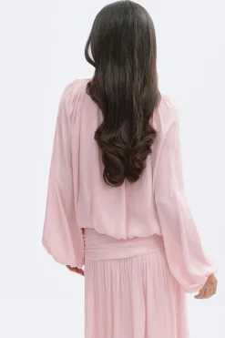 Drapy top - Rosa - Dame - Gina Tricot