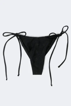 Embroidery bikini brazilian - Schwarz - Dame - Gina Tricot