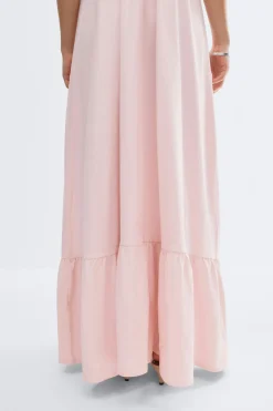 Flowy maxi dress - Rosa - Dame - Gina Tricot