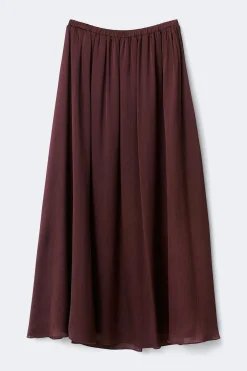 Flowy maxi skirt - Braun - Dame - Gina Tricot