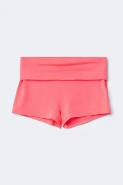 14+ folded waist shorts - Rosa - Gina Tricot
