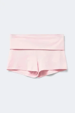 14+ folded waist shorts - Rosa - Gina Tricot