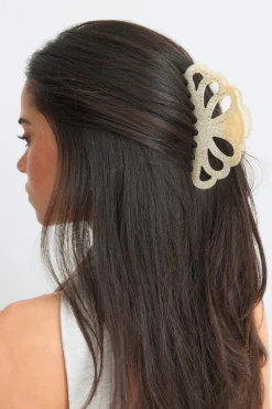 Hair clip - Weiß - Dame - Gina Tricot
