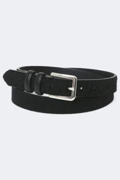 Hair-on hip belt - Schwarz - Dame - Gina Tricot
