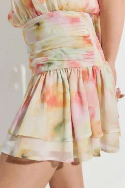 Halterneck mini dress - Weiß - Dame - Gina Tricot