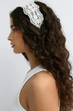 Head band - Weiß - Dame - Gina Tricot