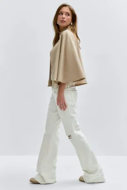 14+ hip hug loose jeans - Weiß - Gina Tricot