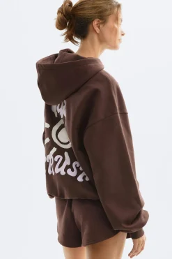 Hoodie - Braun - Dame - Gina Tricot