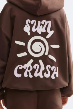Hoodie - Braun - Dame - Gina Tricot