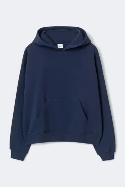 Iconic hoodie - Blau - Dame - Gina Tricot
