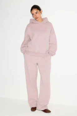 Iconic hoodie - Rosa - Dame - Gina Tricot