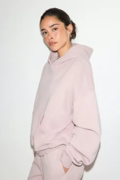 Iconic hoodie - Rosa - Dame - Gina Tricot