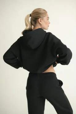 Iconic hoodie - Schwarz - Dame - Gina Tricot