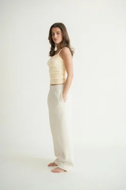 Iconic sweatpants - Gelb - Dame - Gina Tricot