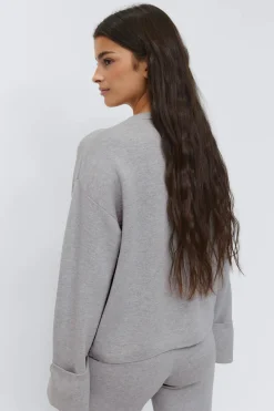 Knitted cardigan - Grau - Dame - Gina Tricot