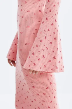 Knitted dress - Rosa - Dame - Gina Tricot