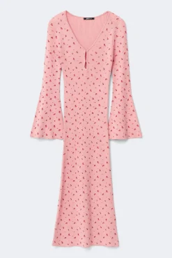Knitted dress - Rosa - Dame - Gina Tricot