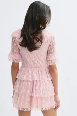 14+ lace dress - Rosa - Gina Tricot