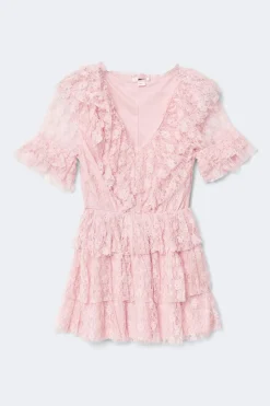 14+ lace dress - Rosa - Gina Tricot