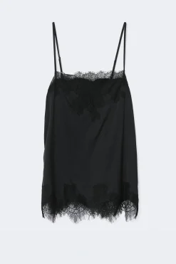 Lace singlet - Schwarz - Dame - Gina Tricot