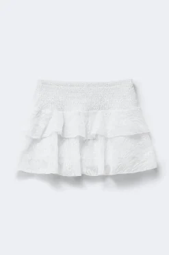 14+ lace skirt - Weiß - Gina Tricot